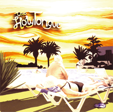 LP musikkcover for det norske bandet The Holy Tongue .